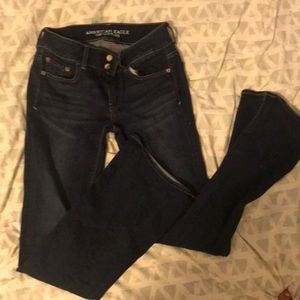 American Eagle jeans. Size 6. Artist flare cut.